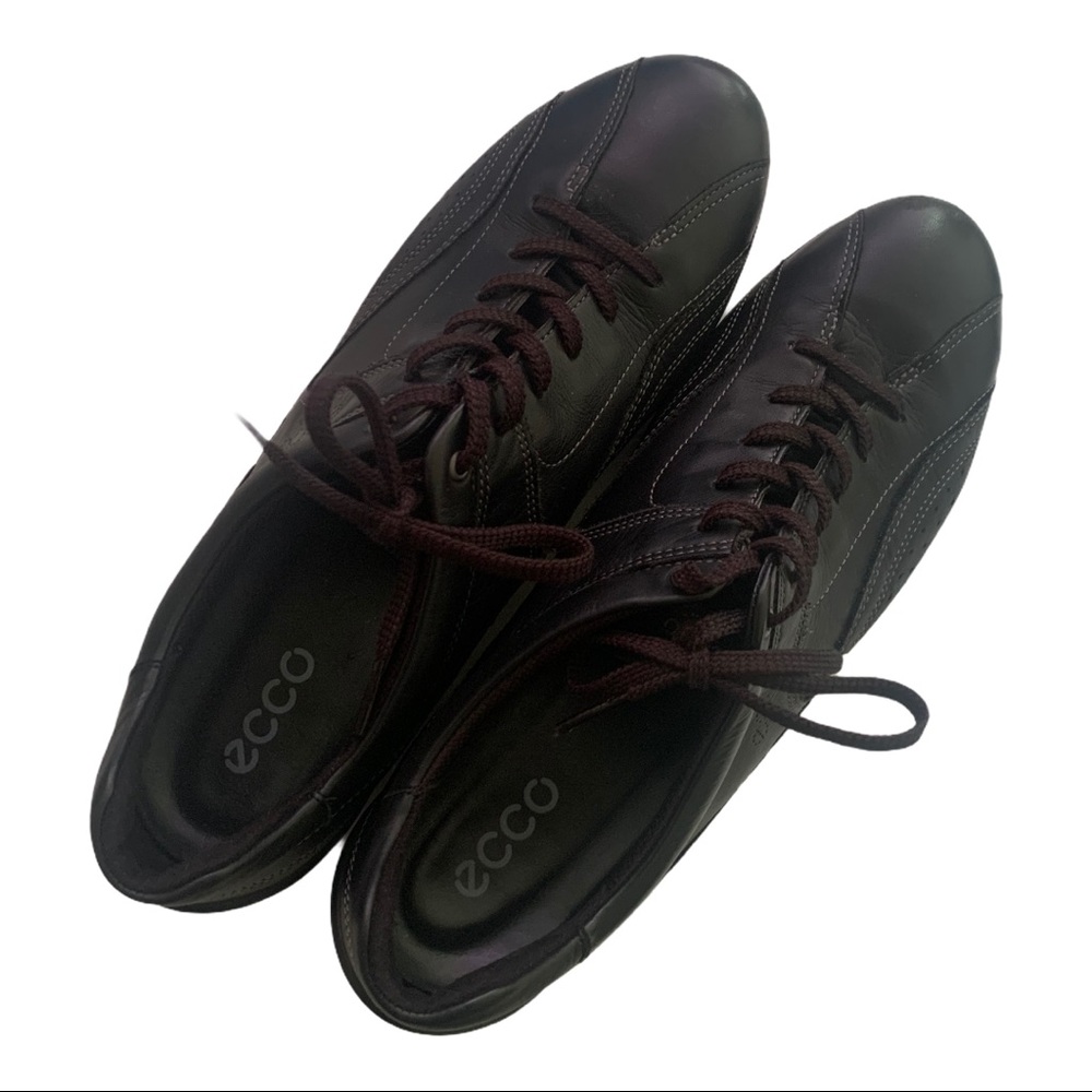 ECCO  Walking Sneakers Black Leather